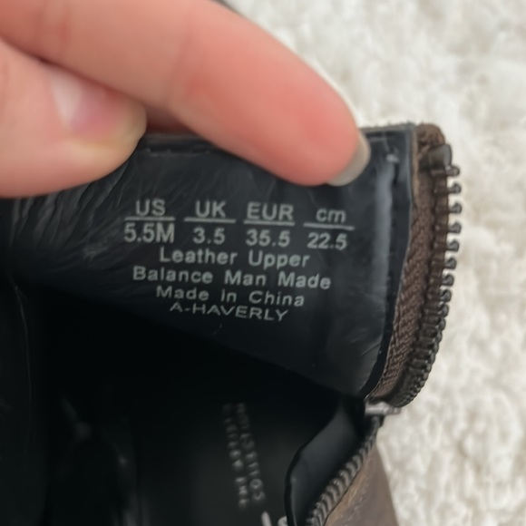 Franco Sarto Artist Collection Flat Ankle Booties - Distressed look - Picture 7 of 7